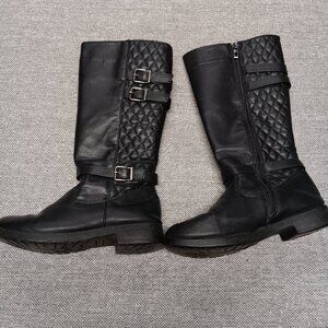 Mudd black boots girls size 4 (womens size 5.5 - 6)
